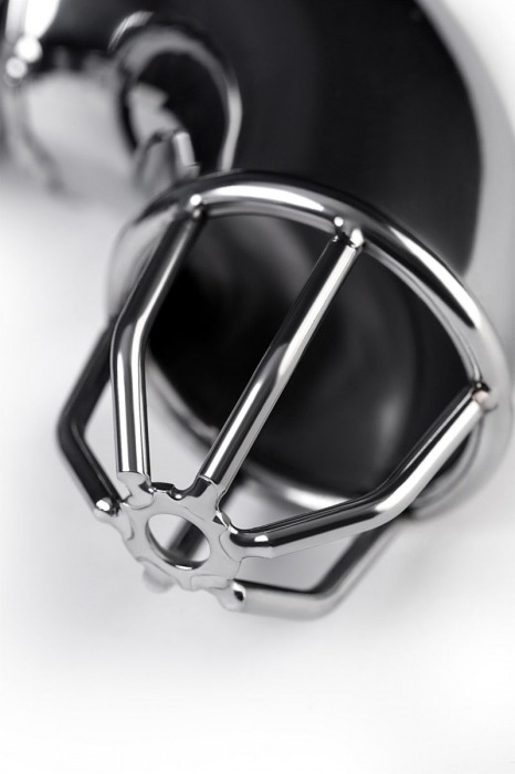 Серебристый мужской пояс верности TOYFA Metal - ToyFa - купить с доставкой в Вологде