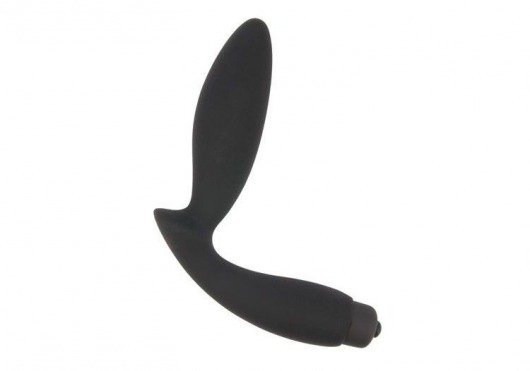 Чёрный вибростимулятор простаты Sex Expert Vibe Pleasure - Sex Expert - в Вологде купить с доставкой