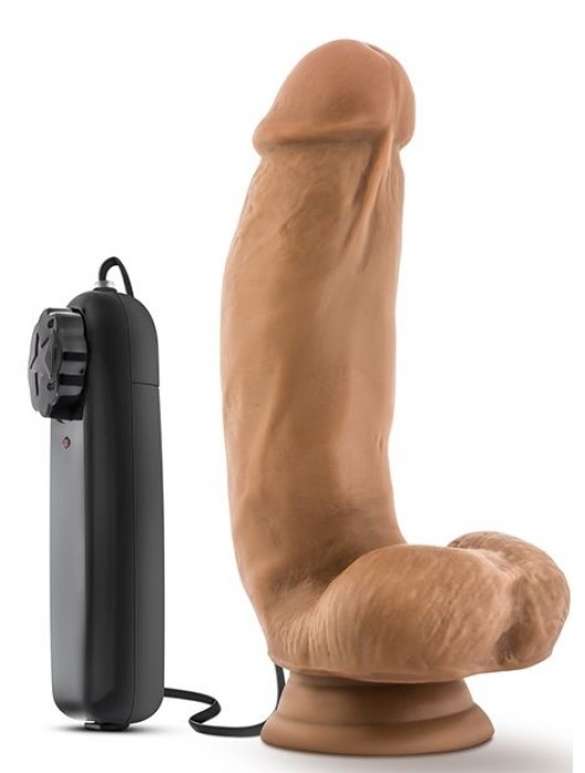 Смуглый вибратор MMA Fighter - 17,8 см. - Blush Novelties