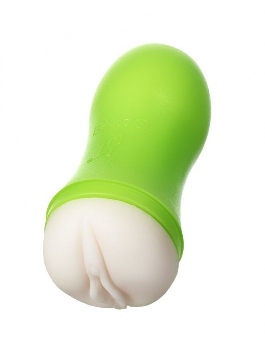 Мастурбатор-вагина A-Toys в зеленой колбе - A-toys - в Вологде купить с доставкой