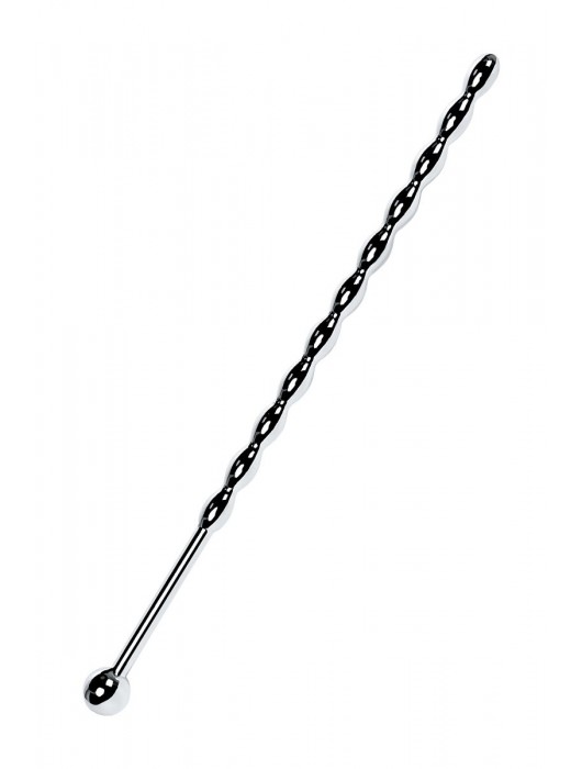 Серебристый длинный уретральный плаг-косичка TOYFA Metal - 15,7 см. - ToyFa - купить с доставкой в Вологде