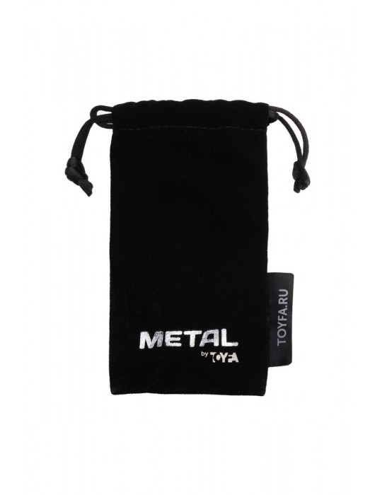 Серебристый двухсторонний карабин TOYFA Metal - ToyFa - купить с доставкой в Вологде