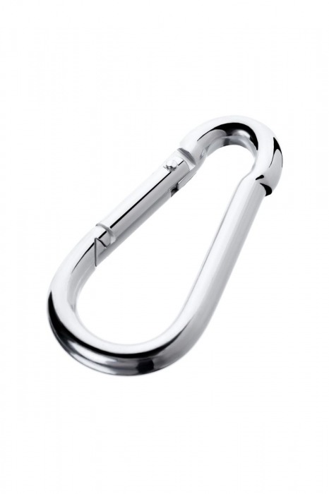 Серебристый карабин TOYFA Metal - ToyFa - купить с доставкой в Вологде