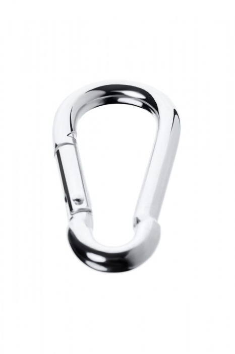 Серебристый карабин TOYFA Metal - ToyFa - купить с доставкой в Вологде