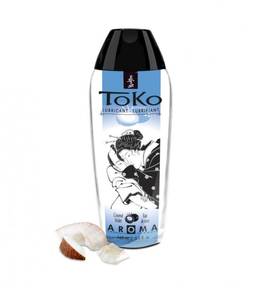 Интимный гель TOKO Cononut Water с ароматом кокоса - 165 мл. - Shunga - купить с доставкой в Вологде