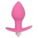Розовая коническая анальная вибровтулка с ограничителем - 8 см. - Bior toys в Вологде Розовая коническая анальная вибровтулка с ограничителем - 8 см. - Bior toys