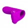Лиловая вибронасадка на палец Maxwell - Baile купить в Вологде с доставкой в Orgasmix.ru Лиловая вибронасадка на палец Maxwell - Baile