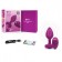 Ярко-розовая анальная вибровтулка с кристаллом Vibrating Jewel Plug S/M - 10 см. - b-Vibe в Вологде Ярко-розовая анальная вибровтулка с кристаллом Vibrating Jewel Plug S/M - 10 см. - b-Vibe