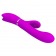 Лиловый вибратор-кролик с подвижной клиторальной щеточкой Clitoris Vibrator - 20,8 см. - Baile купить в Вологде с доставкой в Orgasmix.ru Лиловый вибратор-кролик с подвижной клиторальной щеточкой Clitoris Vibrator - 20,8 см. - Baile