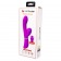 Лиловый вибратор-кролик с подвижной клиторальной щеточкой Clitoris Vibrator - 20,8 см. - Baile купить в Вологде с доставкой в Orgasmix.ru Лиловый вибратор-кролик с подвижной клиторальной щеточкой Clitoris Vibrator - 20,8 см. - Baile
