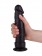 Крупный чёрный фаллоимитатор без мошонки - 20,5 см. - LOVETOY (А-Полимер) купить с доставкой в интернет-магазине Orgasmix в Вологде Крупный чёрный фаллоимитатор без мошонки - 20,5 см. - LOVETOY (А-Полимер)
