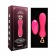 Розовый мини-вибратор Mini Vibrator с пультом ДУ - 12,5 см. - I-MOON купить в Вологде с доставкой в Orgasmix.ru Розовый мини-вибратор Mini Vibrator с пультом ДУ - 12,5 см. - I-MOON