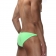 Салатовые мужские трусы-слипы с узким бочком - Darkzone купить с доставкой